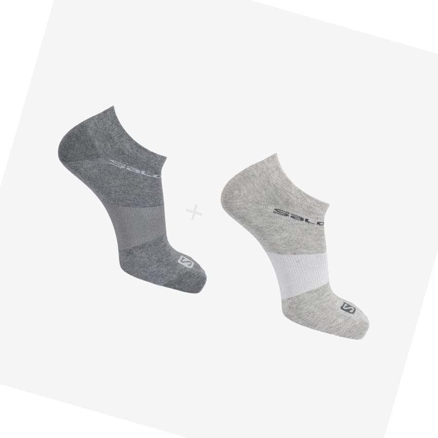 Calcetines Salomon FESTIVAL 2-PACK Hombre Grises | MX 2959ZUT